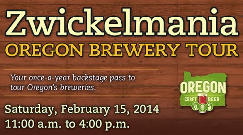 Zwickelmania 2014 is Saturday Feb 15 all over Oregon