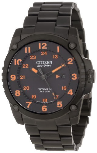 Citizen Men's BJ8075-58F Eco-Drive STX43 Shock Proof Titanium Watch