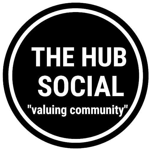 The Hub Social Coffee shop & Op shop. logo