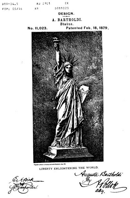 Statue of Liberty - US Design Patent