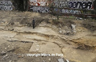 Une carrière de calcaire à ciel ouvert découverte à Paris  Img