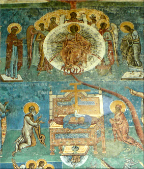 Secuencias del ''Juicio Final'' - Mănăstirea Voroneţ