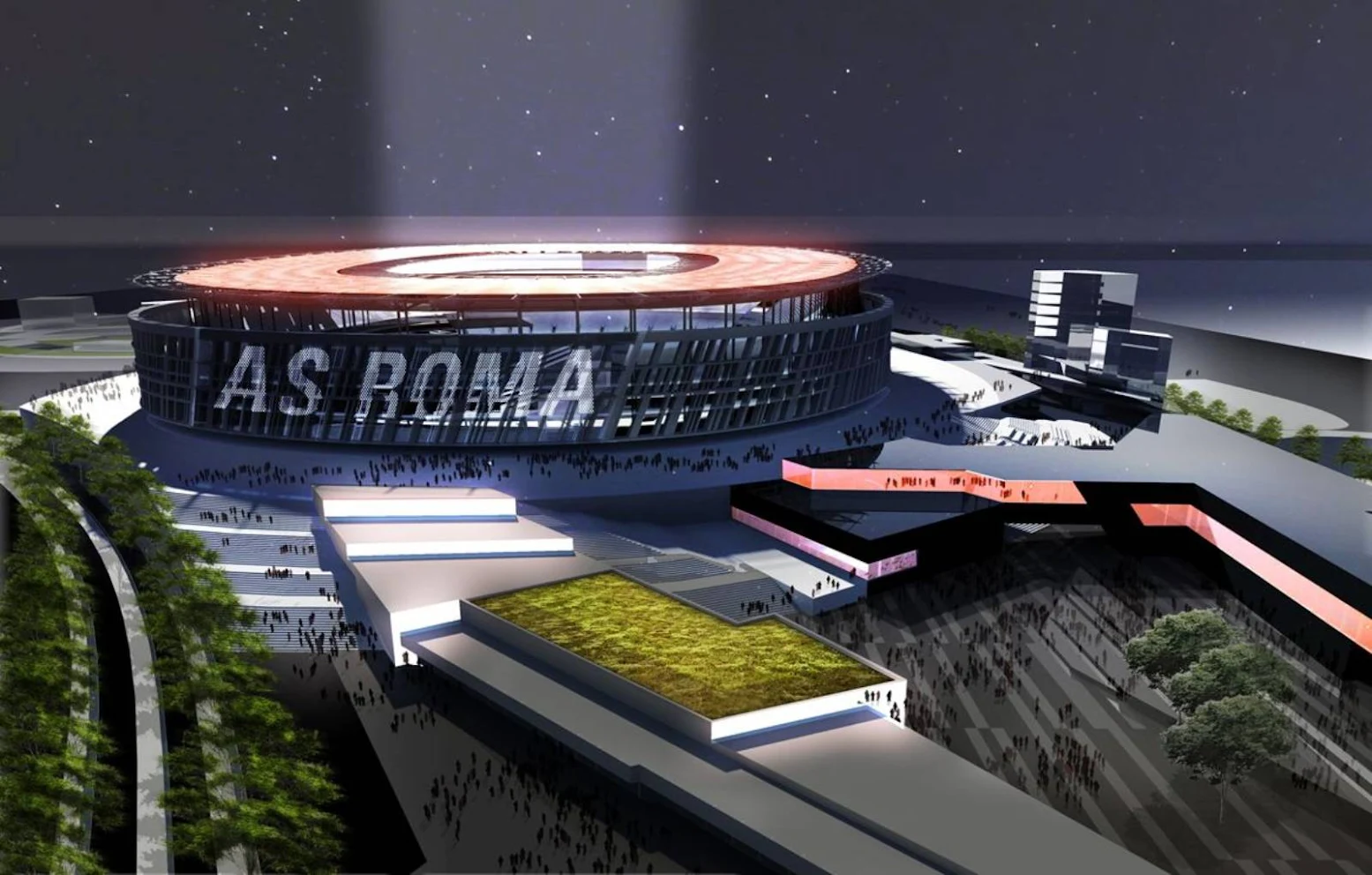 New Stadium in Rome by Woods Bagot