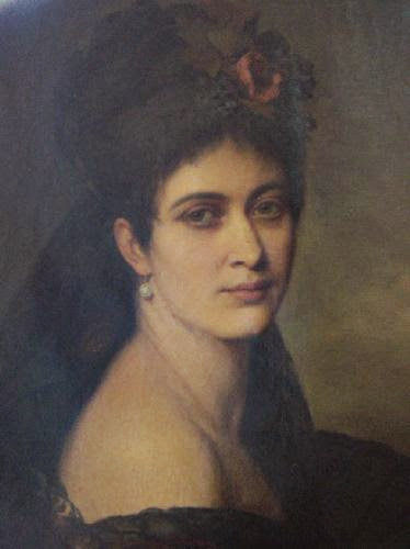 Portrait Of A Lady Agnes Elisabeth Winona Leclerc Joy Princess Agnes Zu Salm Salm