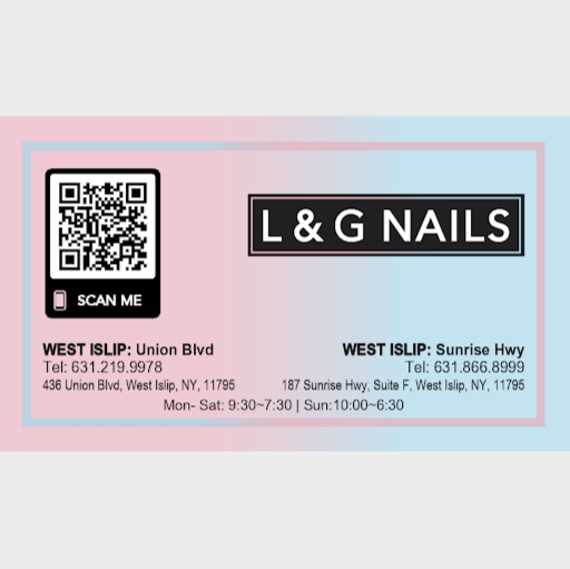 L & G Nails Salon logo