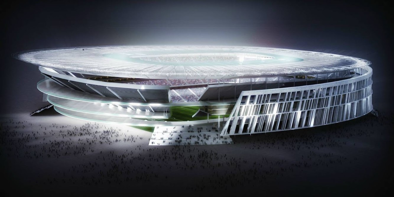 New Stadium in Rome by Woods Bagot