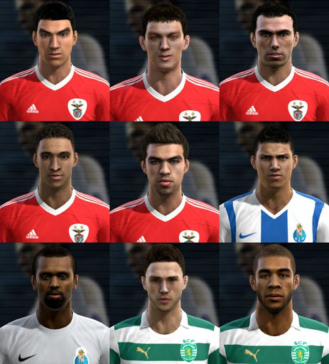 Preview%252520%2525281%252529 PES 2012: Face de jogadores do Benfica, Porto e Sporting 