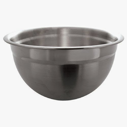  Tablecraft H834 8 Qt. Extra Heavyweight Stainless Steel Mixing Bowl-H834