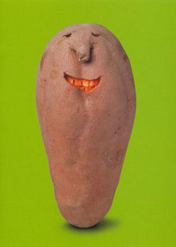 Food Art - Yam Sweet Potato