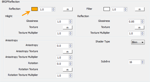 V-Ray Material ว่าด้วยเรื่อง Reflection Glossiness Chrome Rfgc12