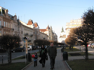  Осінньо зимовий Львів. 