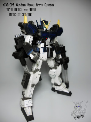  XXXG-01H2 Gundam Heavy Arms Custom Ver.Rarra DSCN1668