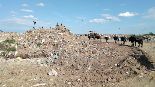 Chennai Corporation Dump Yard, Tondiarpet High Road, Kodungaiyur Landfill Site, Kodungaiyur, Chennai, Tamil Nadu 600118, India, Rubbish_Dump, state TN