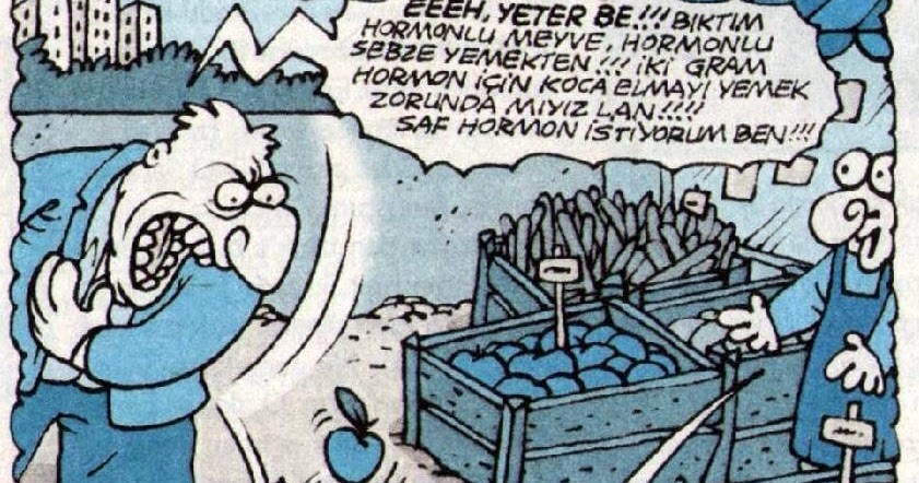 Karikatür Kahvesi Hormon var mi
