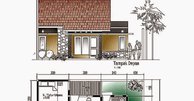  Denah  Rumah  Minimalis Type  30 60  Feed Lowongan Kerja