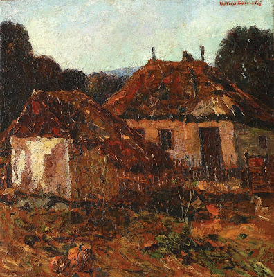 Octav Băncilă - Case la țară
