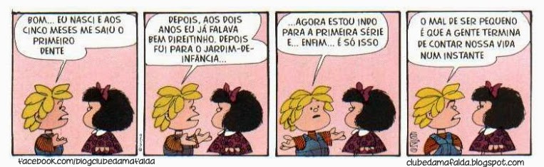 Clube da Mafalda:  Tirinha 728 