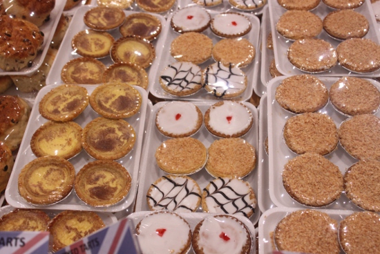 British-style tarts.
