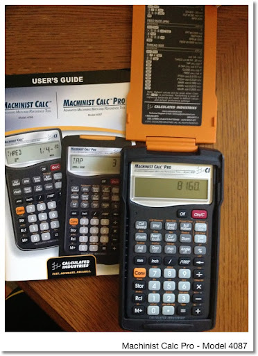 Eddie's Math and Calculator Blog: My Calculated Industries Calculator
