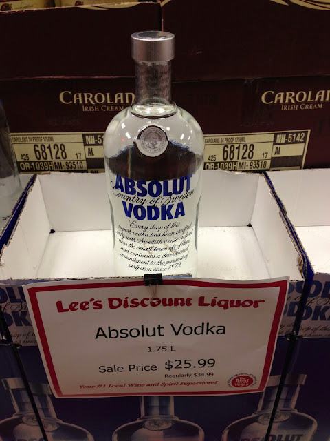 Lee's Discount Liquor Absolut Vodka