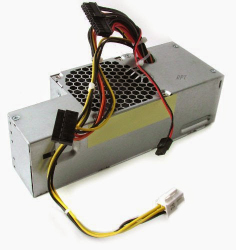  Genuine DELL 235w Power Supply For Optiplex 760, 780 and 960 Small Form Factor Systems Dell Part Numbers: FR610, PW116, RM112, 67T67 R224M, WU136 Model Numbers: F235E-00, L235P-01, H235P-00, H235E-00