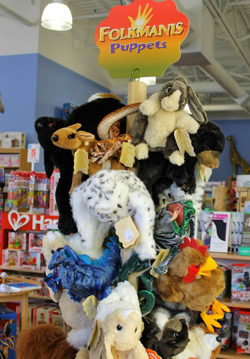 Folkmanis Puppets at Brilliant Sky Toys & Books of Louisville