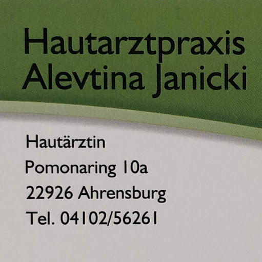 Hautarztpraxis Alevtina Janicki