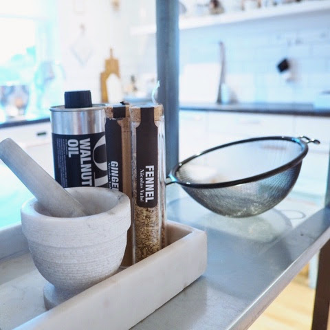 Silje vaniljeis: kjøkken styling krydder diy