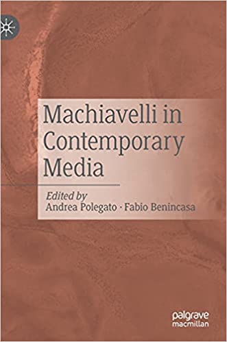 Machiavelli in Contemporary Media - a brown book cover