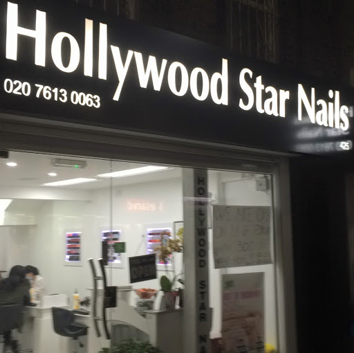 Hollywood Star Nails logo