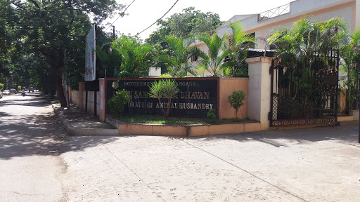 Animal Husbandry Department, Shantinagar Colony, Masab Tank, Hyderabad, Telangana 500028, India, Local_government_office, state TS