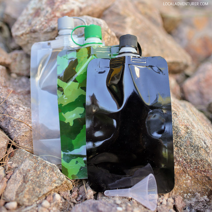 The Original Disposable Flask - The Perfect Camping Flask.