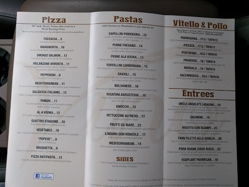 Italian Restaurant «Vino Italian + Bistro», reviews and photos, 138 Battlefield Blvd S, Chesapeake, VA 23322, USA