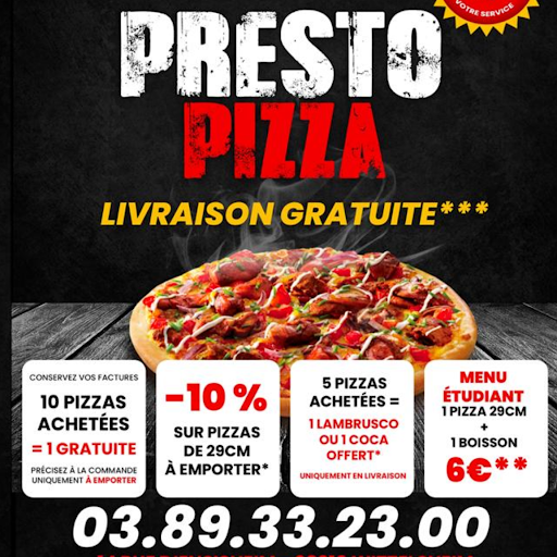 Presto Pizza Wittelsheim logo