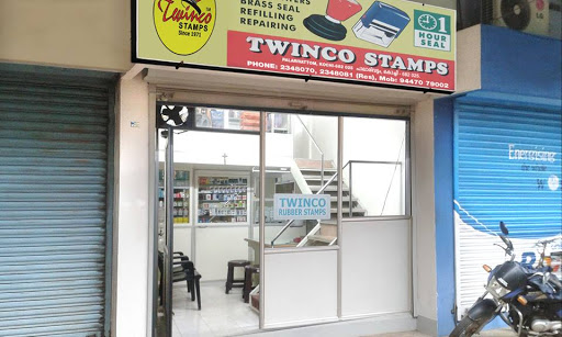 TWINCO STAMPS for 24 hours SEALS, MKK Nair Rd, Palarivattom, Ernakulam, Kerala 682025, India, Rubber_Stamp_Manufacturer, state KL