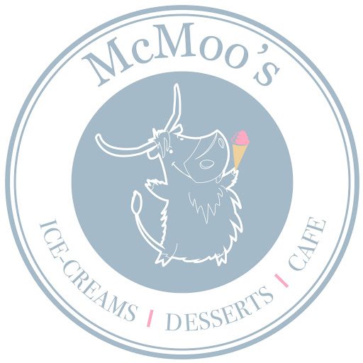 McMoo's Ice Cream Parlour, Desserts & Cafe logo