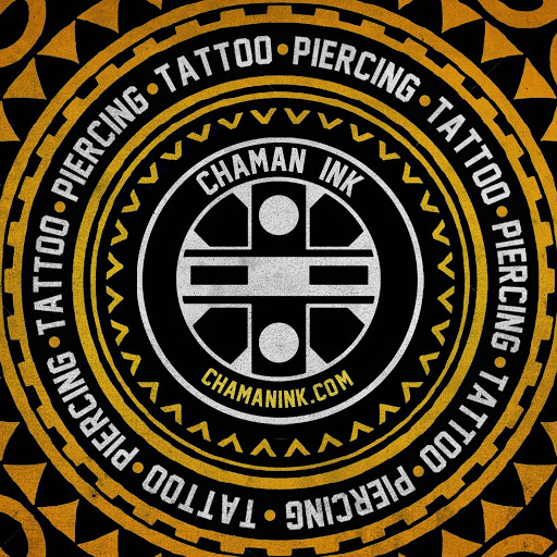 CHAMAN INK Tattoo logo