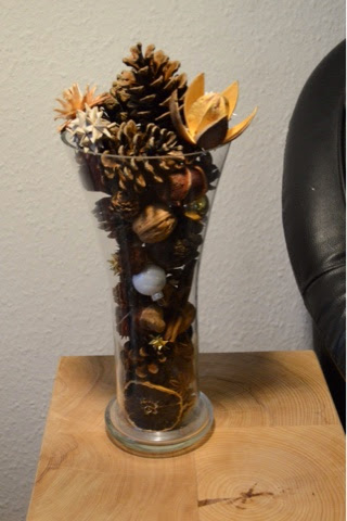 MTOTFLS: DIY: Juledekoration i vase
