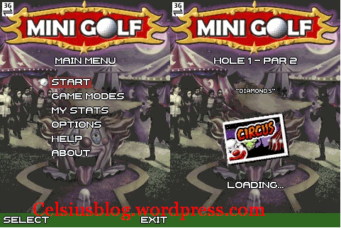 [Game Java] Circus Mini Golf [By EA Mobile]