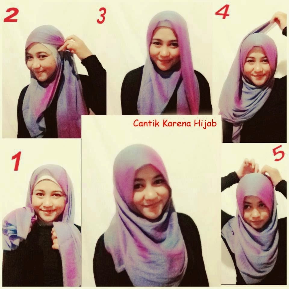 26 Gambar Terupdate Tutorial Hijab Wisuda Syari Terbaru