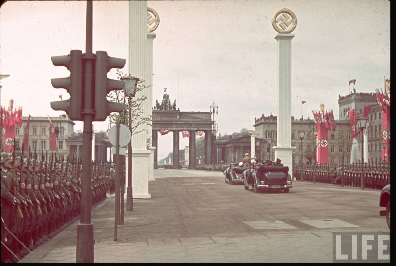 Central Do Pesadelo Fotos Coloridas Do Nazismo E De Hitler Na Segunda