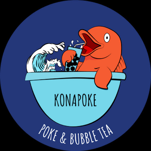 Konapoke Armentières - Fresh Bowls & Bubble Tea 🏝️🍚💙 logo