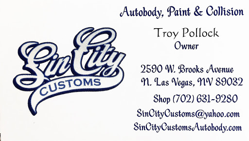 Auto Body Shop «Sin City Customs Autobody, Collision & Paint», reviews and photos, 2590 W Brooks Ave, North Las Vegas, NV 89032, USA