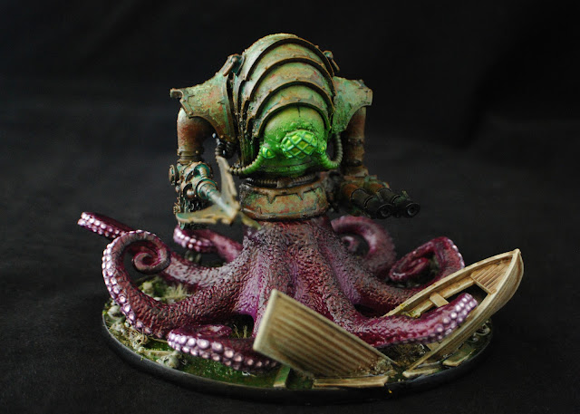 Mariners Blight - A Maritime Inspired Lovecraftian Chaos Marine Army  Blight_Defiler_Painted_02