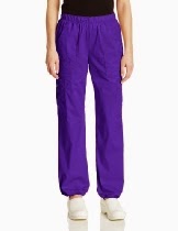 <br />Cherokee Women's Petite Mid-Rise Pull-On Pant Cargo Pant