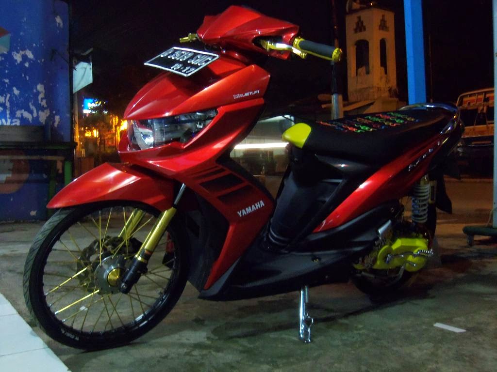  Modifikasi Mio Soul Gt Warna Merah Thecitycyclist