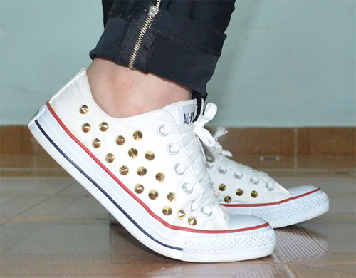 Tênis All Star com spikes