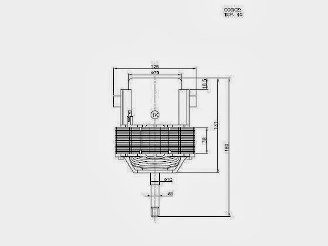 Motore bidoni aspirapolvere Electrolux, Siemens, Bosch PM11 - 1