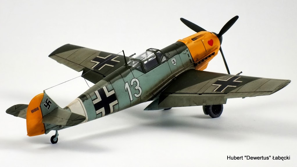 Malta 1940-43; Bf-109E7 7./JG.26 / Airfix 1:48  DSCF4580