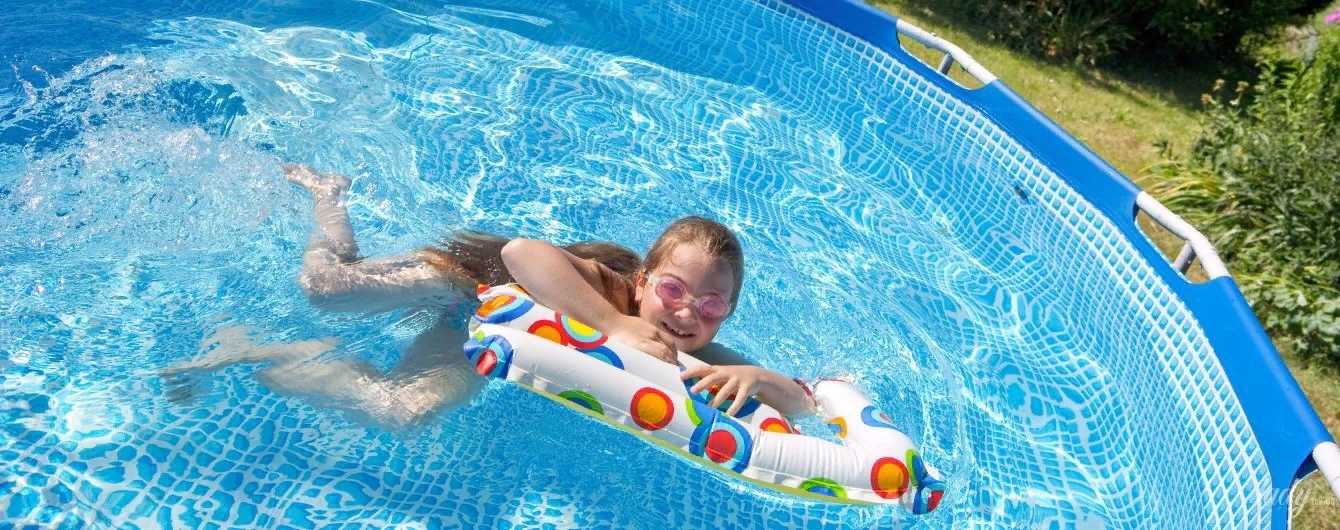 Каркасный бассейн - лучший помощник от жары